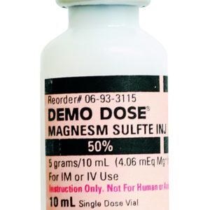 Demo Dose Sulfate Magnesium 10ml PN01099UNasco
