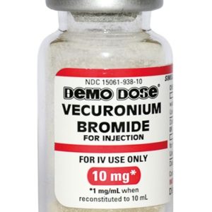 Demo Dose Bromure de Vécuronium 10ml PN01251UNasco
