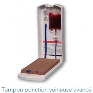 AV2366 Tampon de ponction veineuse avancé noir AV2366VATA