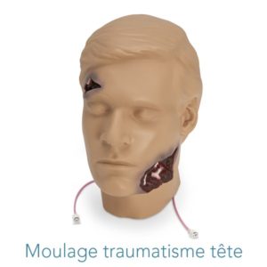 Moulage traumatisme tête 808-6003Nasco