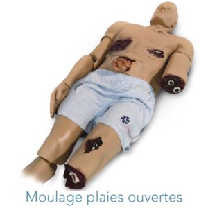 Moulage de plaies ouvertes pour RANDY 808-6000Nasco